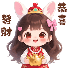 ❤️快乐女孩纸3❤️兔兔❤️新年快乐❤️