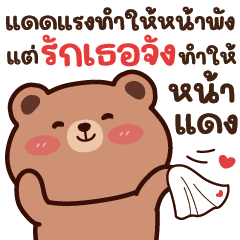 WALNUT BROWN BEAR : LOVE STORY