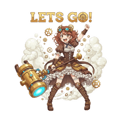 Cyber & Steampunk Magical Girl Vol.2