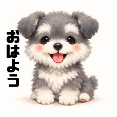 Fluffy Schnauzer Feelings