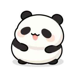 圓滾滾胖熊貓日常
