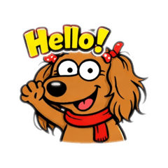 Weenie the doggie is what a good dog.