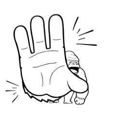 Animated Manga Gorilla