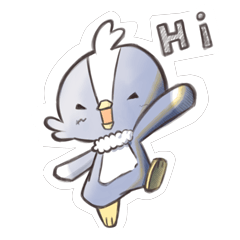 MEJ Doodle Style Penguin