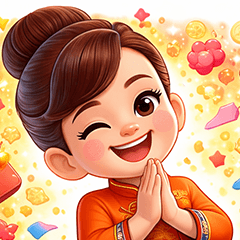 Little Ding's Happy New Year Greetings