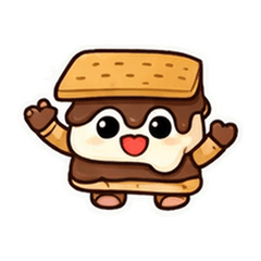 Smores Manis Teman Mood