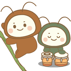 Cute Cockroach 2 : Effect stickers