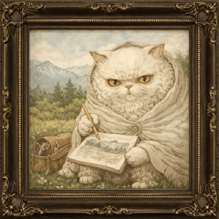 童話の世界の猫の日常