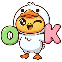 Chick in Duck Costume (ENG)