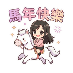 馬年行大運貼圖