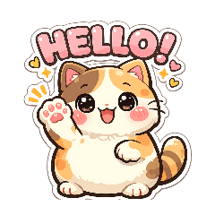 Cute Chubby Cat Daily Reaction