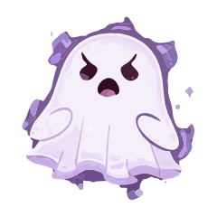 Ghosty Glow: Pastel Spirits