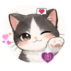 Q版黑面～它的小表情