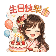 Anita日式和服祝福1