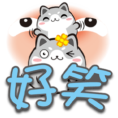 《胖胖喵大字貼》好笑