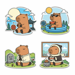 水豚 PONGJI第二彈：淡定過節指南