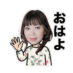 sticker of nakamura rarara