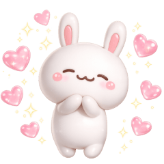 想いを伝える❤️うさぎ