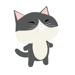 あるはちわれ猫さんのスタンプ。その２。