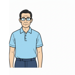 Shio-san who doesn't use emotions