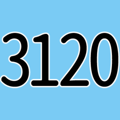 数字3120∼3159