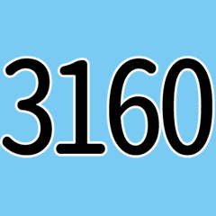 数字3160∼3199