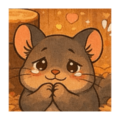 Cute and relaxed chinchilla