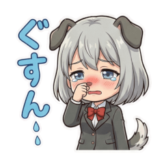 Depressed Latia Sticker