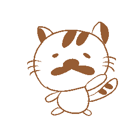 Sticker of cat2