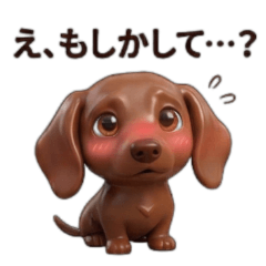 Sweet Choco-Doxie Valentine