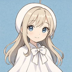 てるてる美少女スタンプ