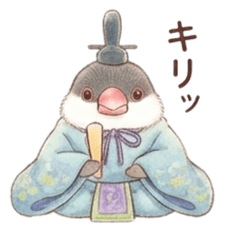 桜文鳥のひな祭り