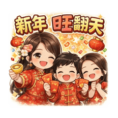 Bella & Hank 恭賀新年