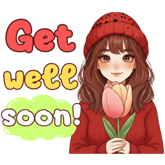 Sweet Red Sweater Girl English chat