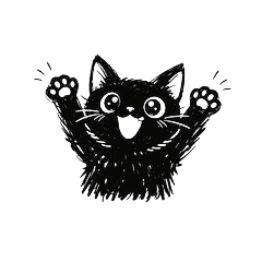 Black Cat's Chill Pep Talk