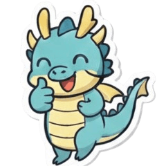 Cute dragon LINE stickers