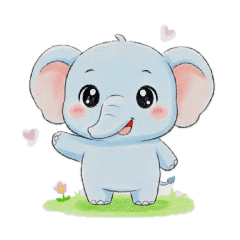 (TH) Momi_Oly Kawaii Elephant