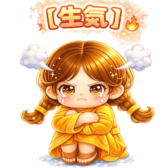 Ｑ萌藏娃很煩日常-白目共鳴款