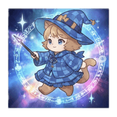 Summoning Joy! Magical star burst.27