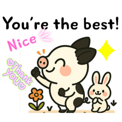 Cute and useful pigs stickers