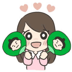 A girl who likes sumo