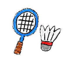 badminton daily life