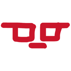 手繪 無奈臉 彩色版