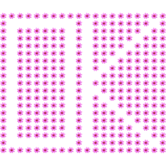 Flower Dot Words: OK YES GOOD NICE