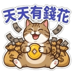 虎斑貓阿宅｜祝福日常