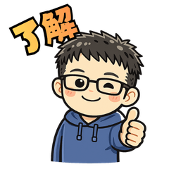 Mini Yoshinori original Siticker