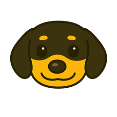 Cute Dachshund Everyday Stickers