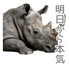 Gym Ghost Rhino's Lazy Excuses