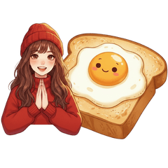 No text Sweet Red Sweater Girl