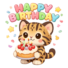 Pastel Birthday | Ocelot